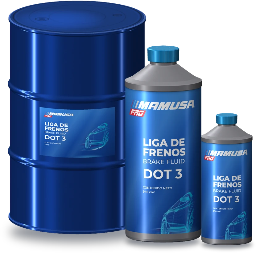 Líquido para frenos MAMUSA PRO DOT-3