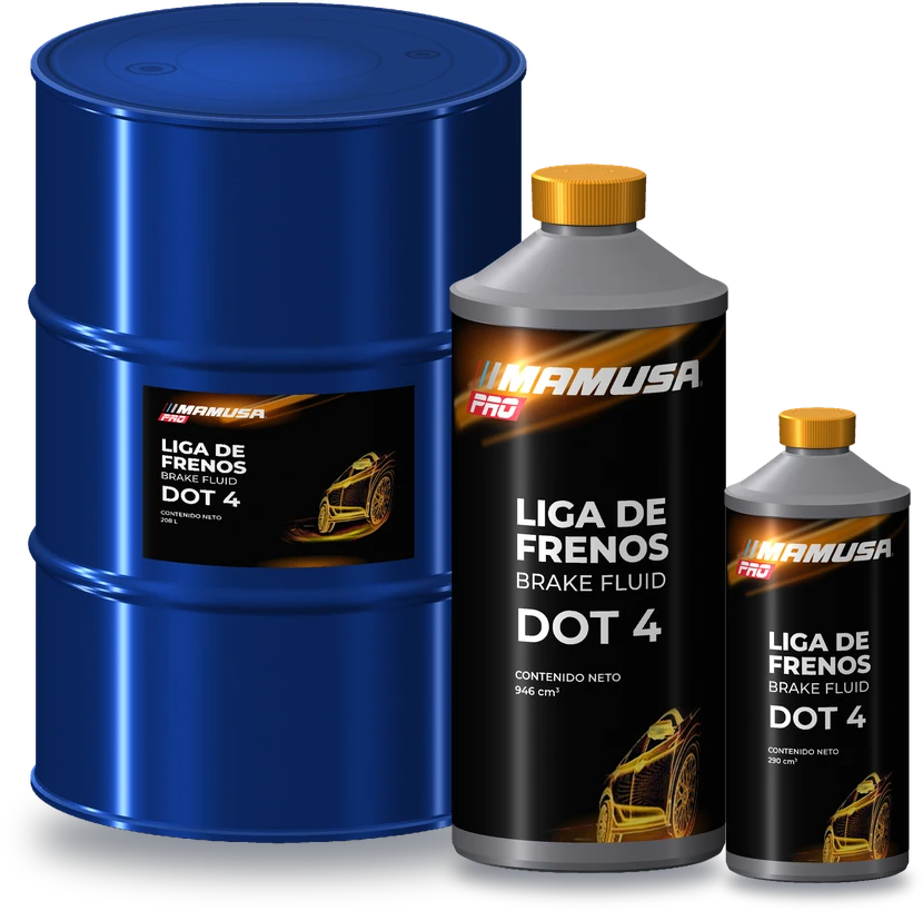 Líquido para frenos MAMUSA PRO DOT-4